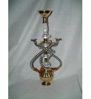 Hooka Clear Plastic Rings 2 pipe 15"